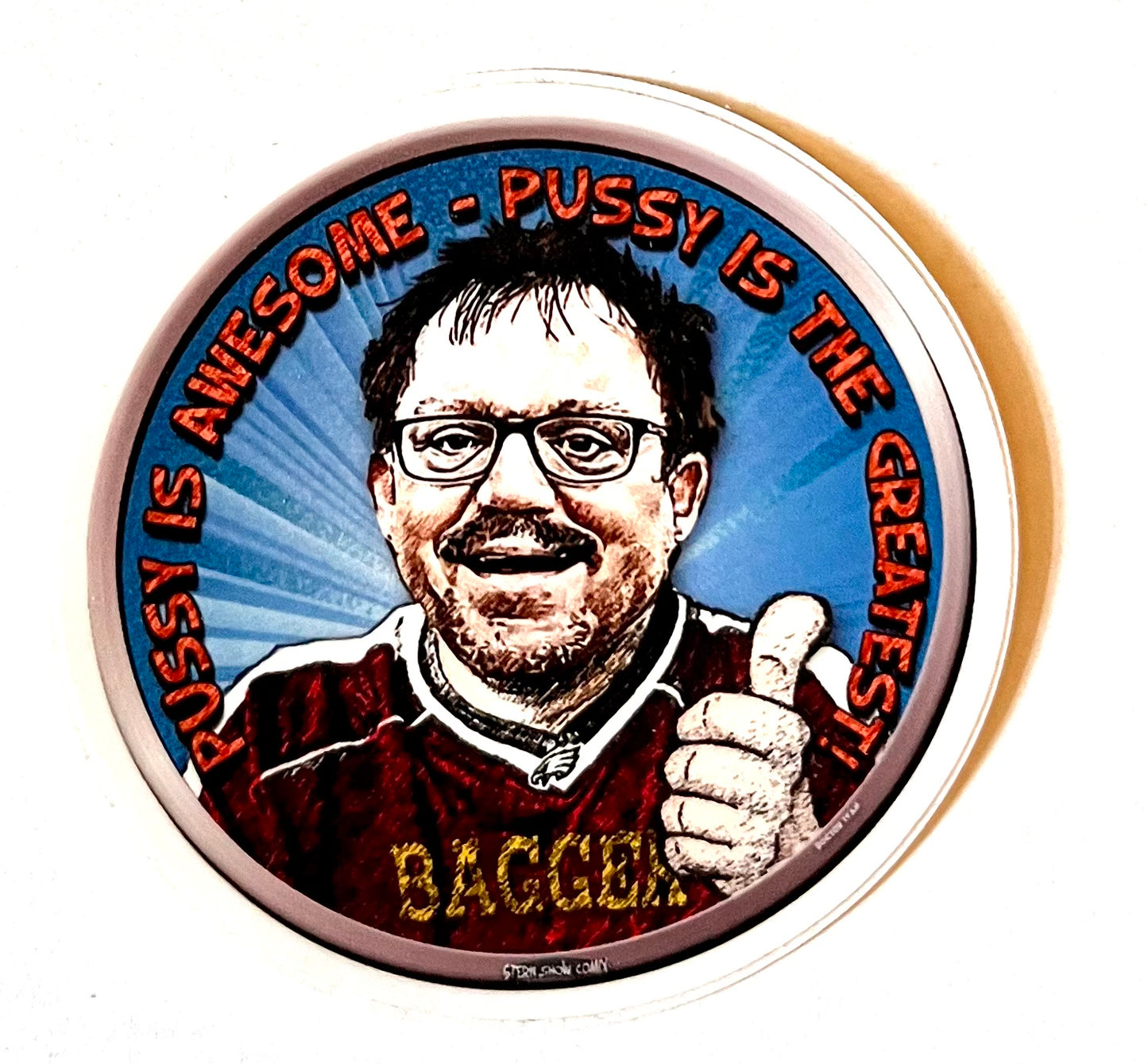 Mark the Bagger - Pussy is Awesome Pussy is the Greatest Sticker