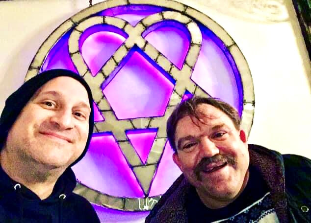 Mark the Bagger and Anthony - Heartagram Photo