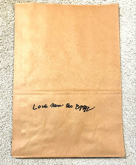 Mark the Bagger - Signed Brown Bag